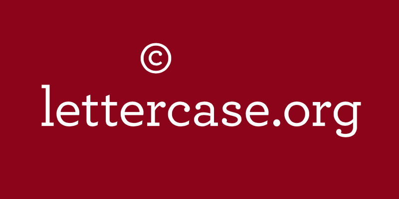 Lettercase Logo